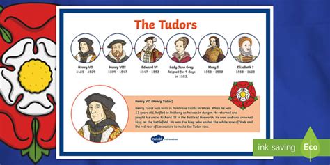 tudors facts and information.